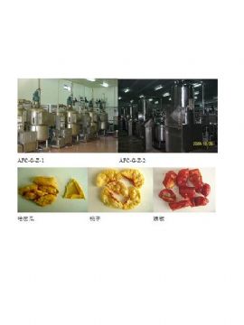 The Vegetable And Fruit Chips For Vacuum Processing Line